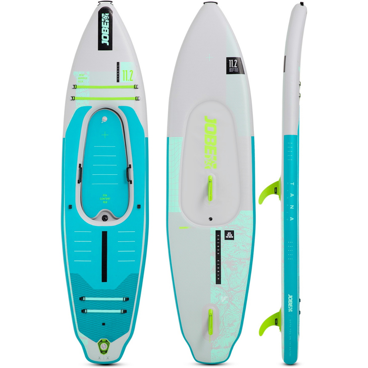 2026 Jobe Aero Tana Hybrid Sup Premium Board 11.2 Package 486426001 - Blanc / Blue